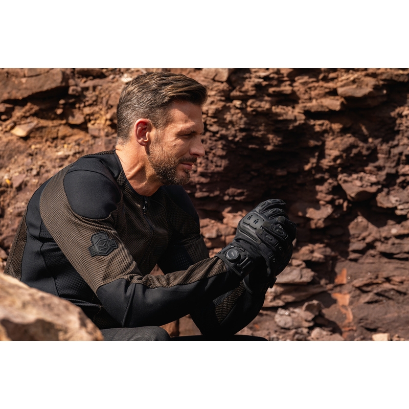 Knox Orsa Textile OR4 Motorradhandschuhe schwarz
