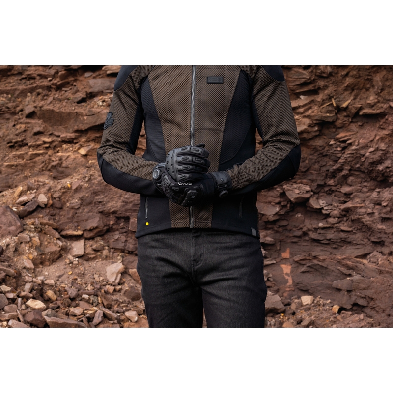 Knox Orsa Textile OR4 Motorradhandschuhe schwarz