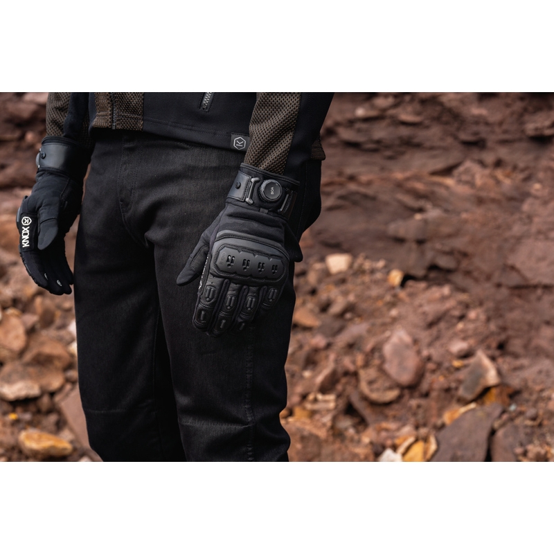 Knox Orsa Textile OR4 Motorradhandschuhe schwarz
