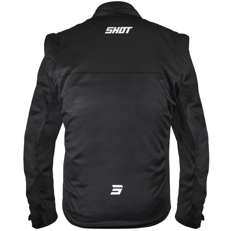 Shot Softshell Calm Softshelljacke schwarz