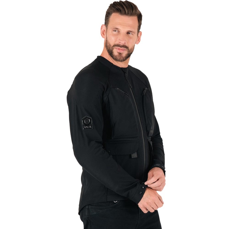 Knox Tor Motorradjacke schwarz