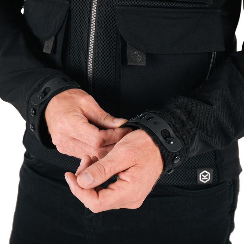 Knox Tor Motorradjacke schwarz