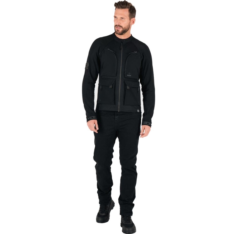 Knox Tor Motorradjacke schwarz