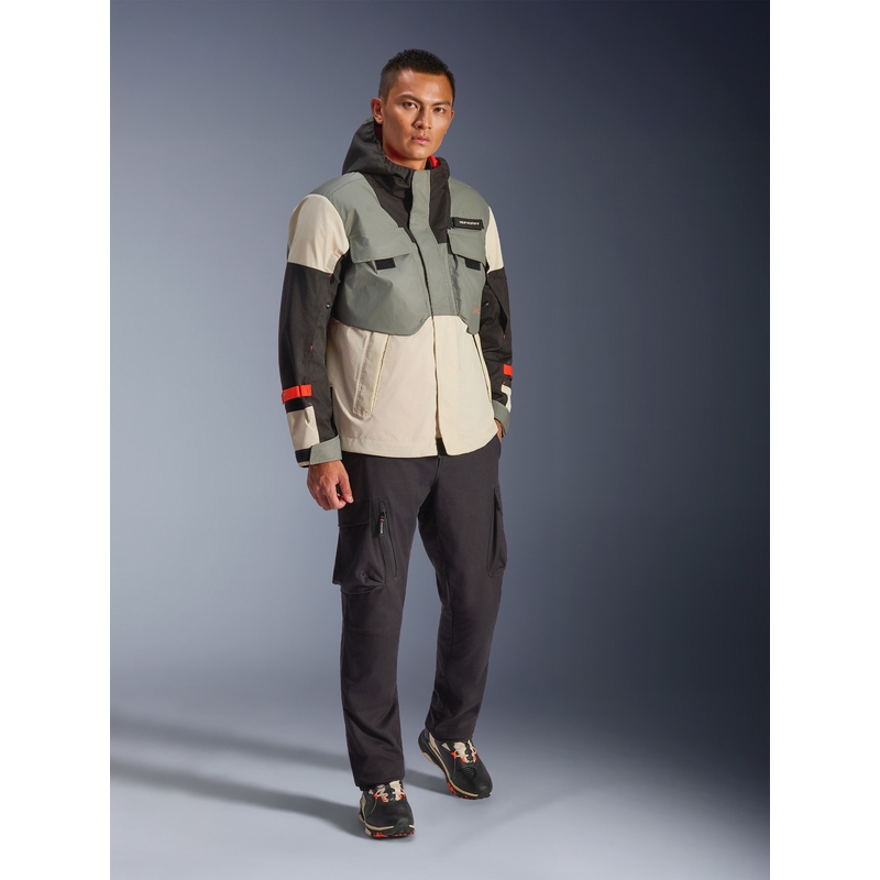 Alpinestars Mospher Wasserdichte Motorradjacke grau-schwarz