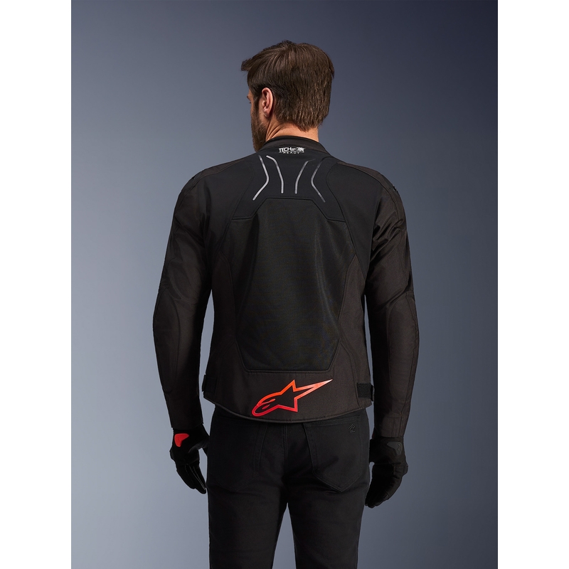 Alpinestars SMX Air Motorradjacke schwarz-rot-weiß