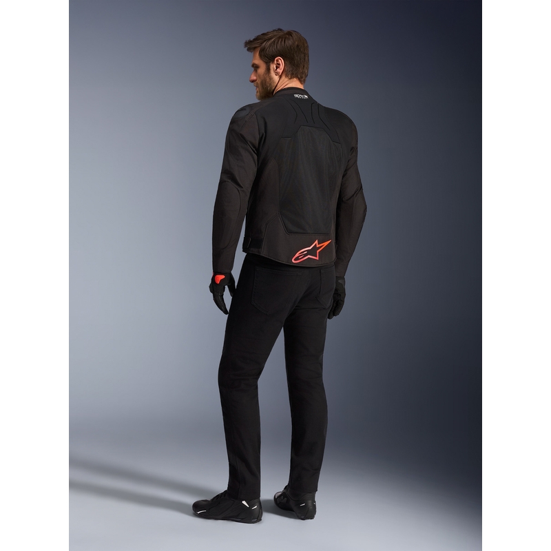 Alpinestars SMX Air Motorradjacke schwarz-rot-weiß