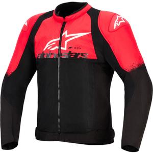 Alpinestars SMX Air Motorradjacke rot-schwarz