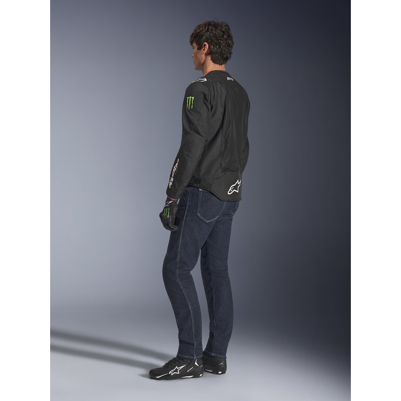 Alpinestars T-SPS Air V2 Monster FQ20 Motorradjacke, schwarz-weiße Kollektion