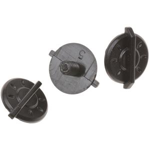 Visierschraubensatz für Cassida Cross Cup 2 Helme, schwarz