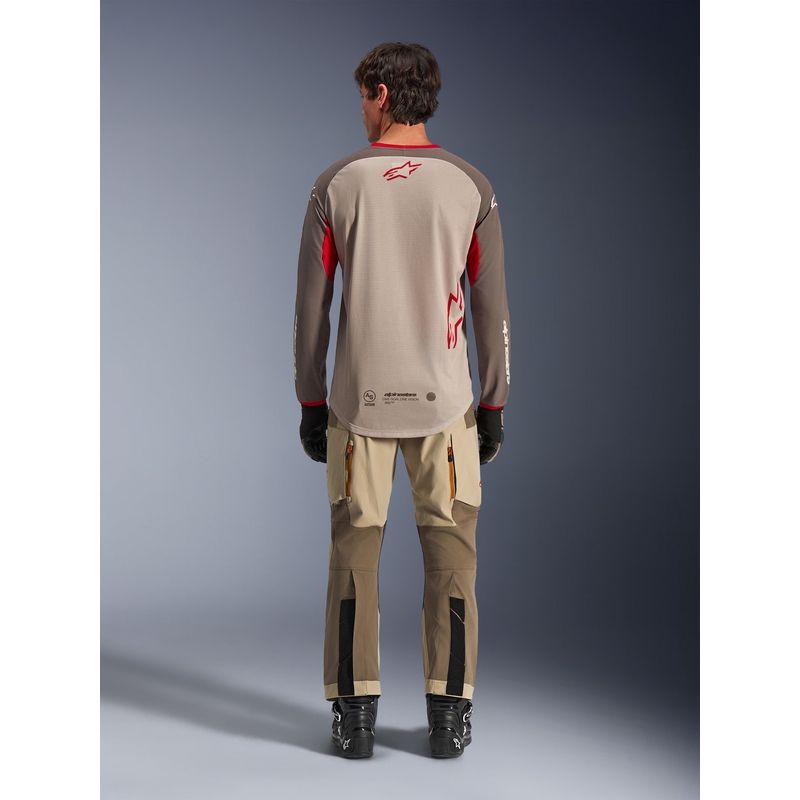 Alpinestars Maxdura Dual Motocross-Trikot braun-orange