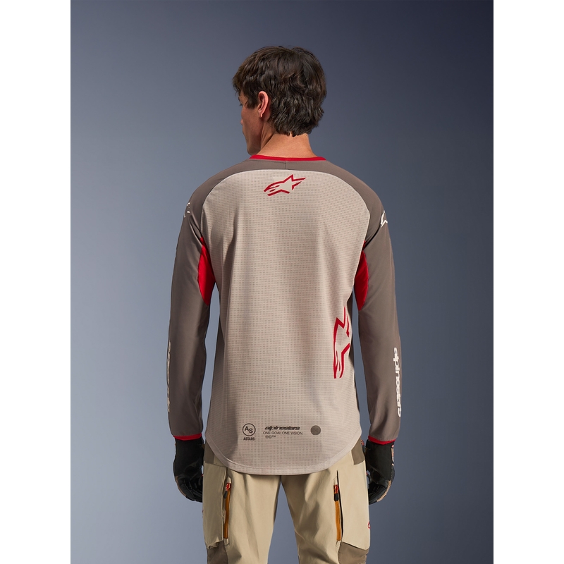 Alpinestars Maxdura Dual Motocross-Trikot braun-orange
