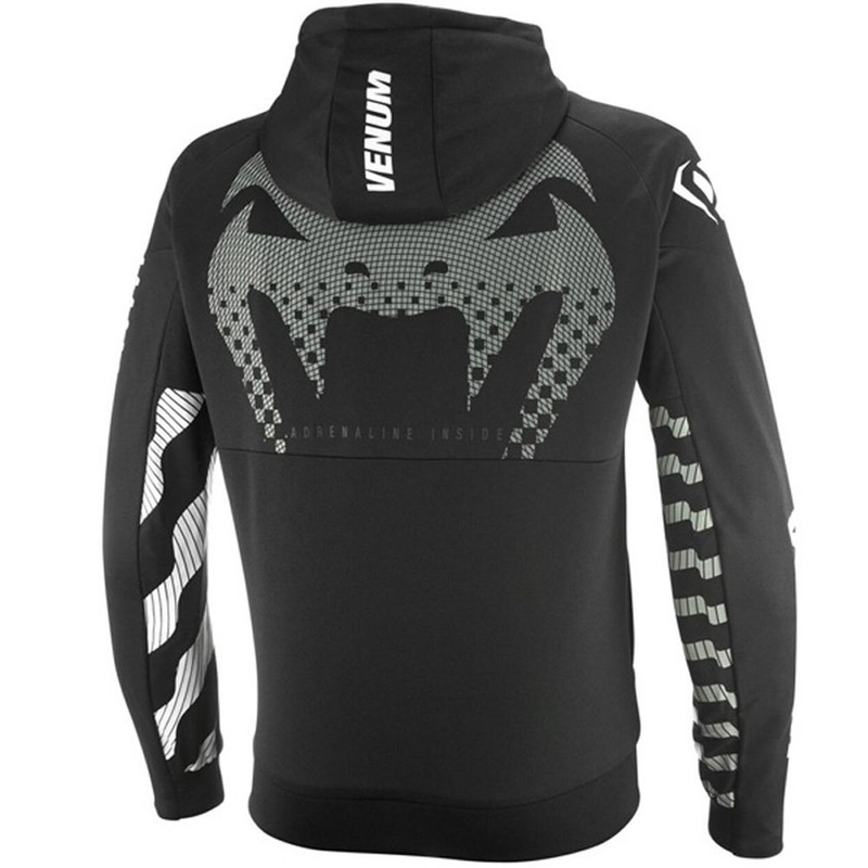 IXON Venum Touch-R Motorrad-Sweatshirt schwarz-anthrazit-weiß