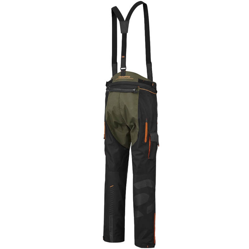 4SQUARE Trailer Craft Motorradhose Khaki-Orange