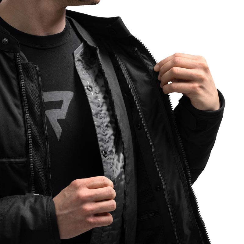 Rebelhorn Swift Motorradjacke schwarz