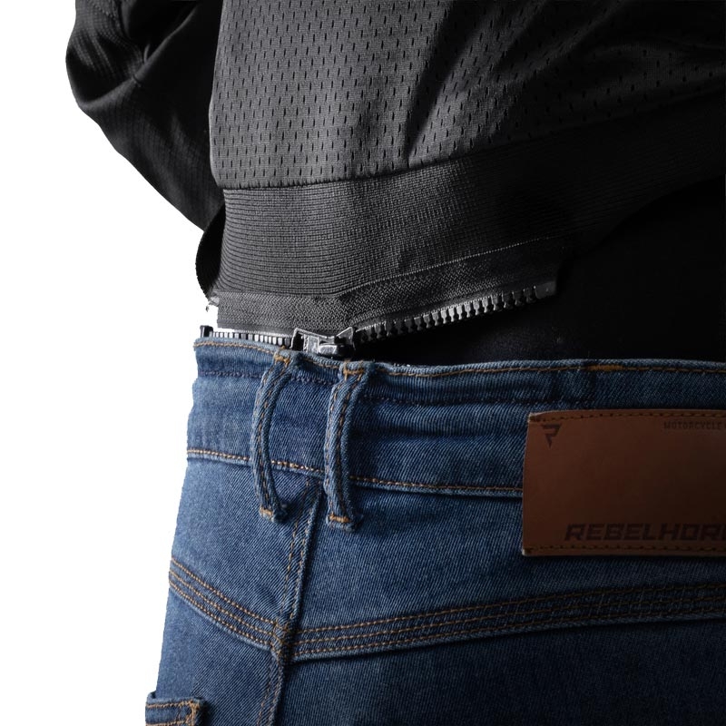 Rebelhorn Swift Motorradjacke schwarz