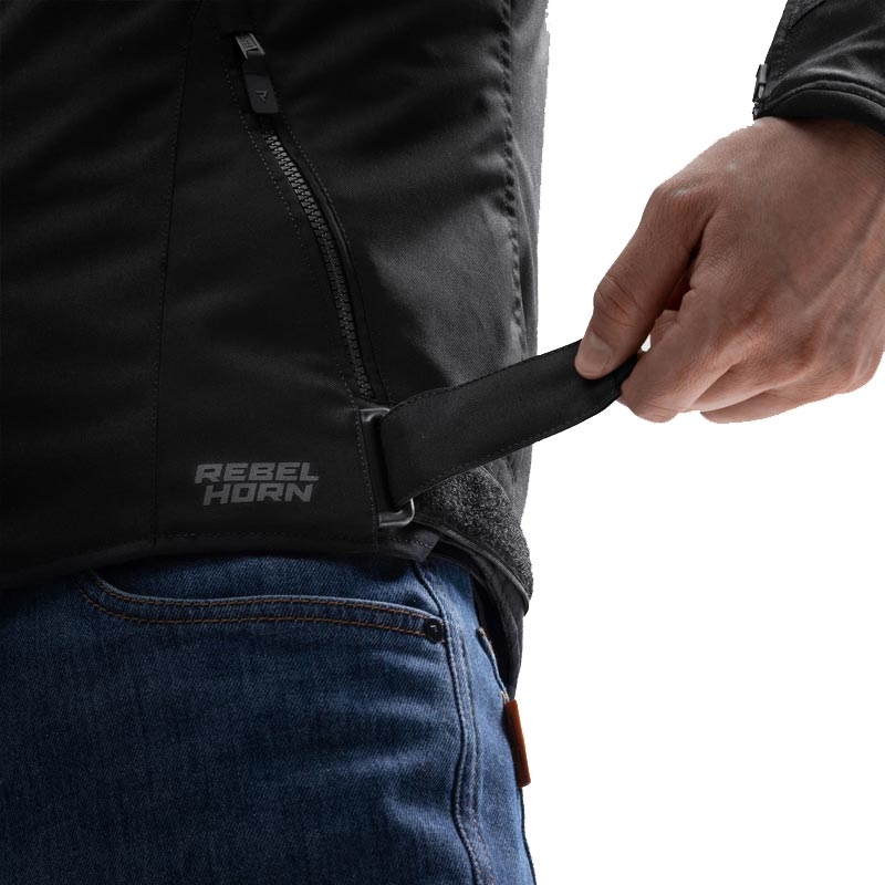 Rebelhorn Swift Motorradjacke schwarz