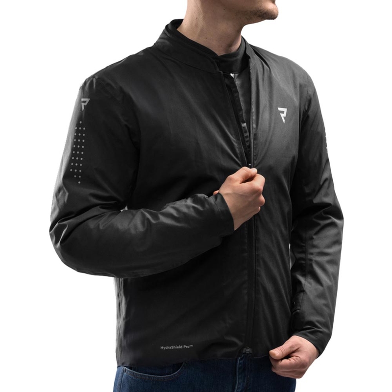 Rebelhorn Swift Motorradjacke schwarz-dunkelgrau-rot