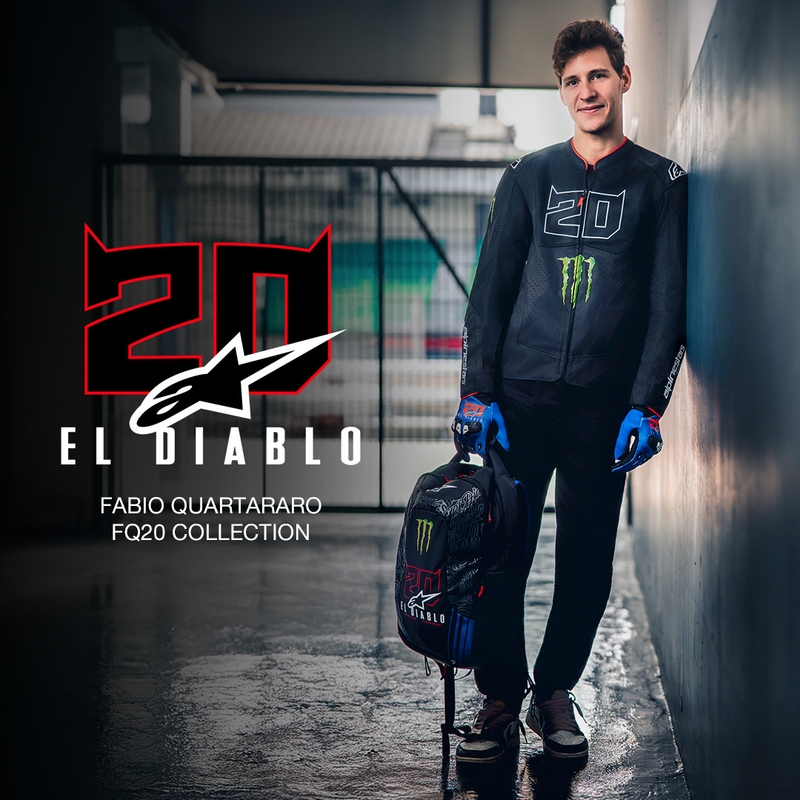 Alpinestars City Hunter V2 FQ20 Monster Collection Rucksack Schwarz-Fluorot-Blau-Grün 22 L