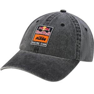 KTM Red Bull Racing Ride Cap, gewaschenes Schwarz