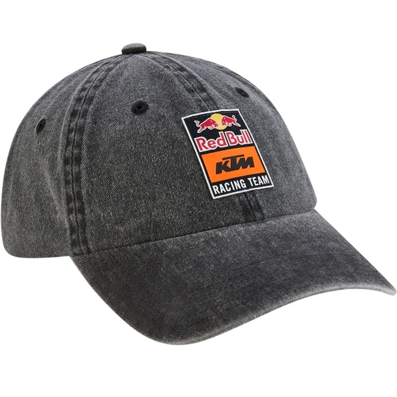KTM Red Bull Racing Ride Cap, gewaschenes Schwarz