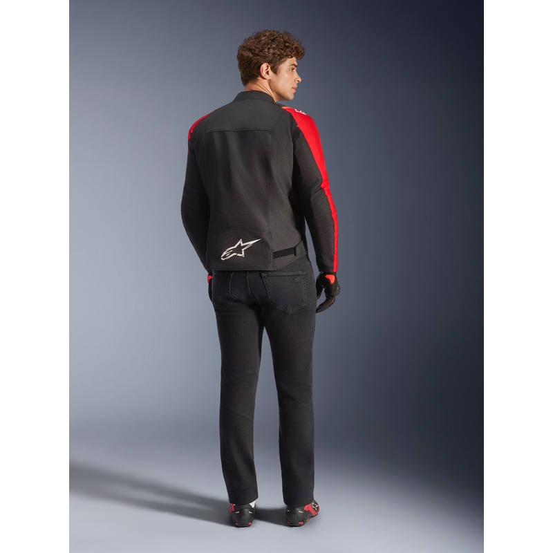 Alpinestars T-SPS 2 Wasserdichte Motorradjacke rot-schwarz-weiß