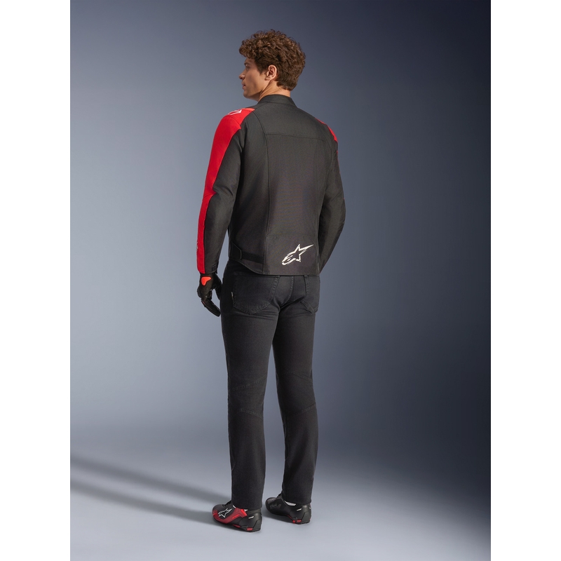 Alpinestars T-SPS 2 Wasserdichte Motorradjacke rot-schwarz-weiß