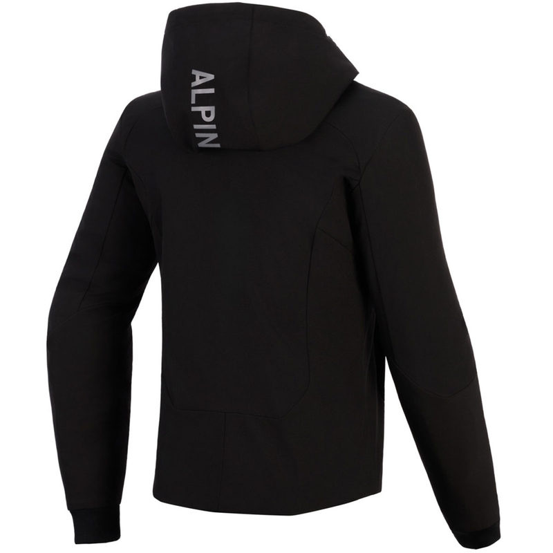 Alpinestars Stella Radium Tech Hoodie Damen-Motorradjacke schwarz