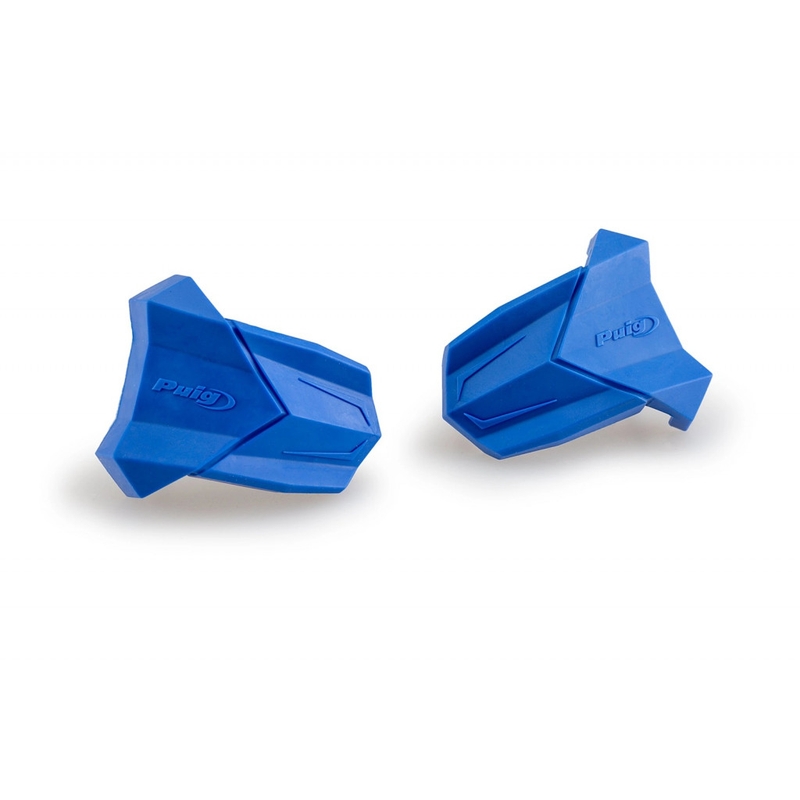 Spare rubber end protector PUIG R19 blau