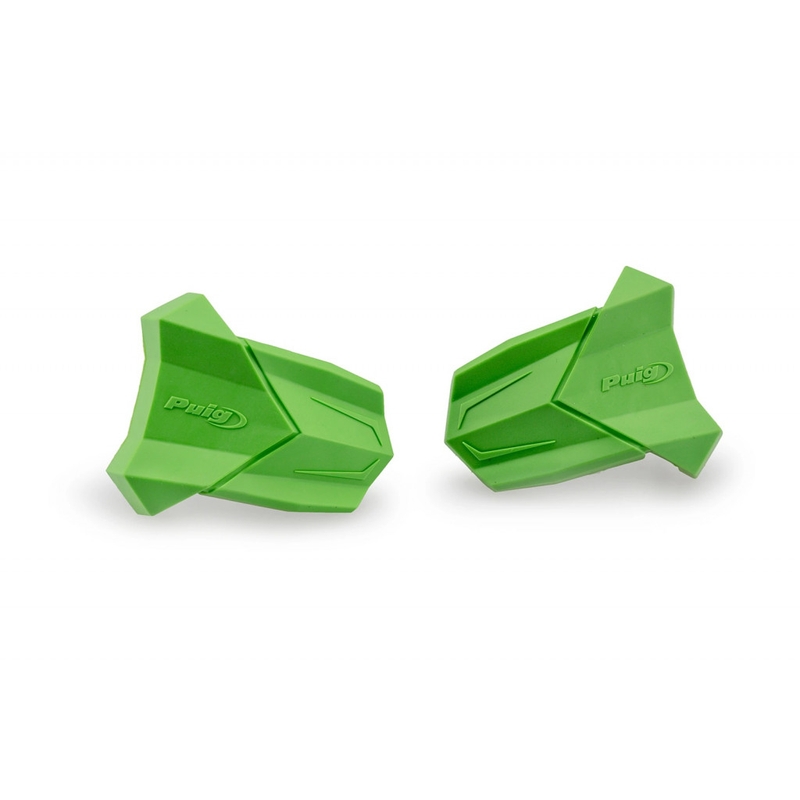 Spare rubber end protector PUIG R19 grün