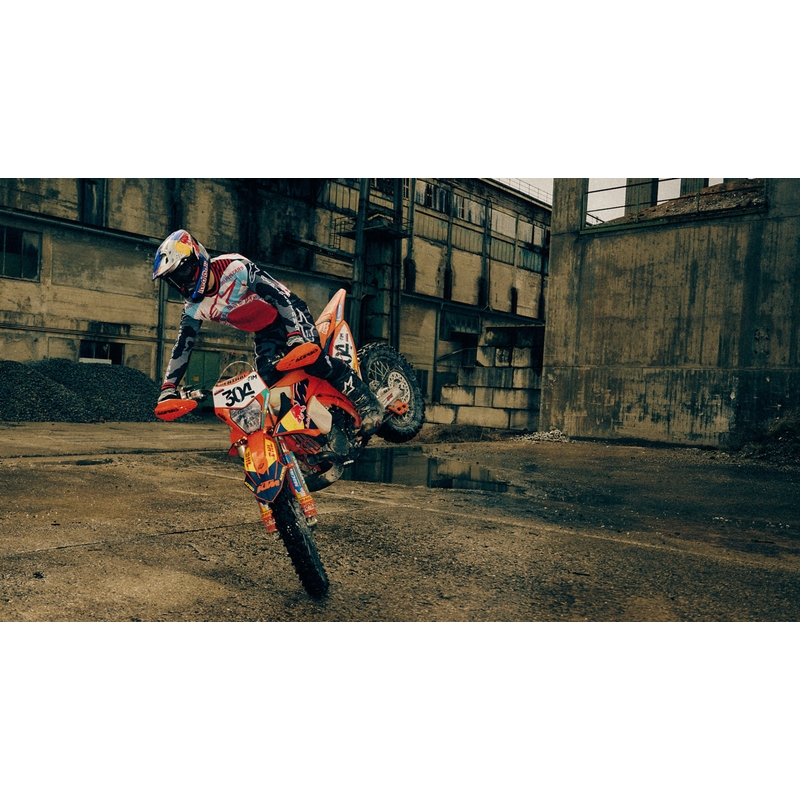 Alpinestars Techstar Beast Coast Motocross-Trikot in limitierter Auflage, grau-schwarz-orange