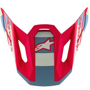 Alpinestars Supertech S-M7 Limited Edition Beast Coast Motorradhelm, Visier grau-schwarz-orange