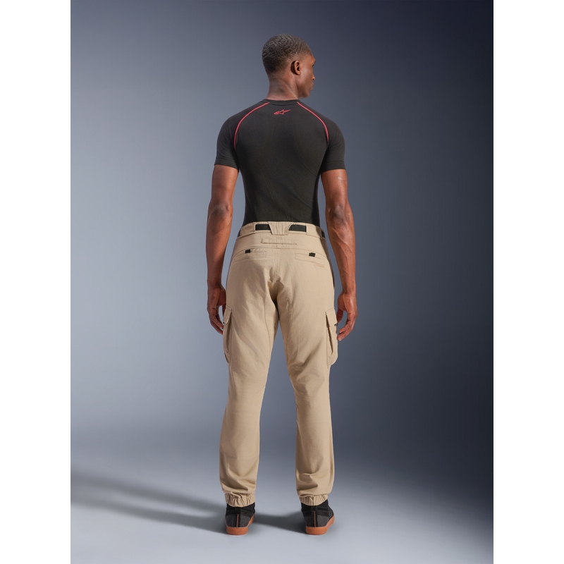 Alpinestars Flex-AST Cargo-Motorradhose, hellbeige