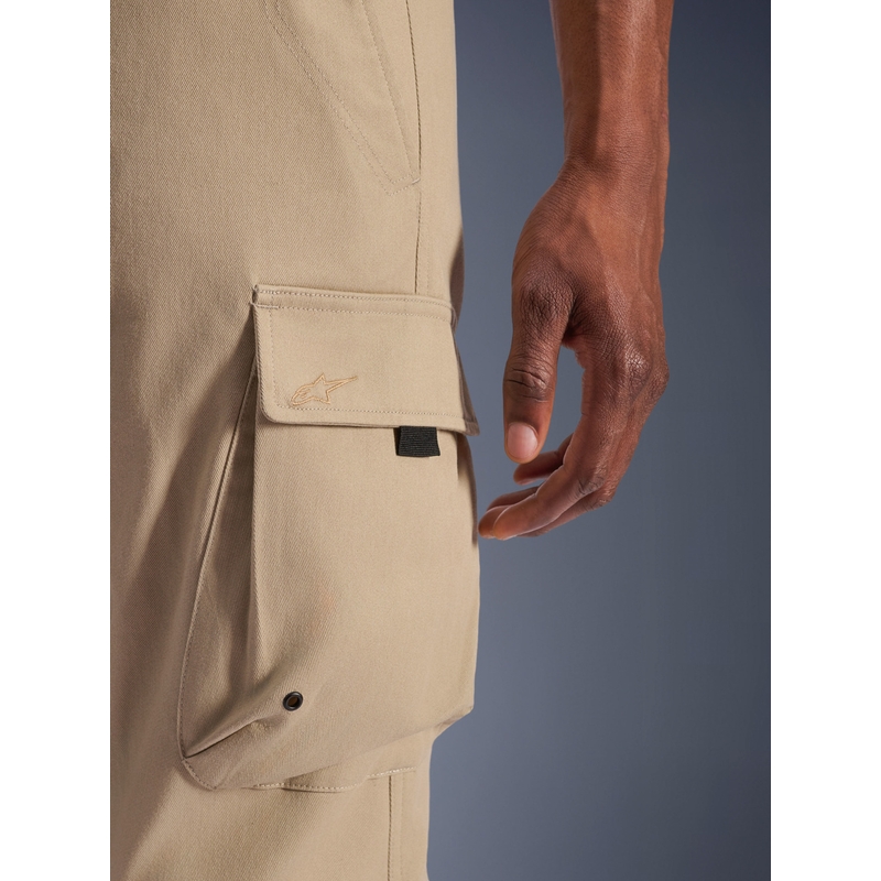 Alpinestars Flex-AST Cargo-Motorradhose, hellbeige