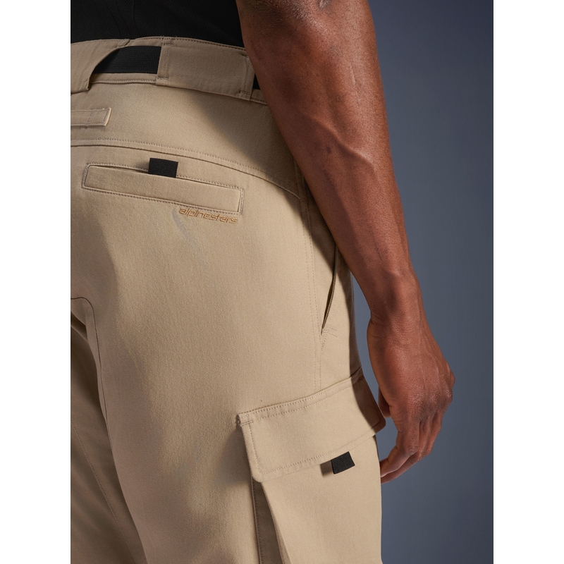 Alpinestars Flex-AST Cargo-Motorradhose, hellbeige