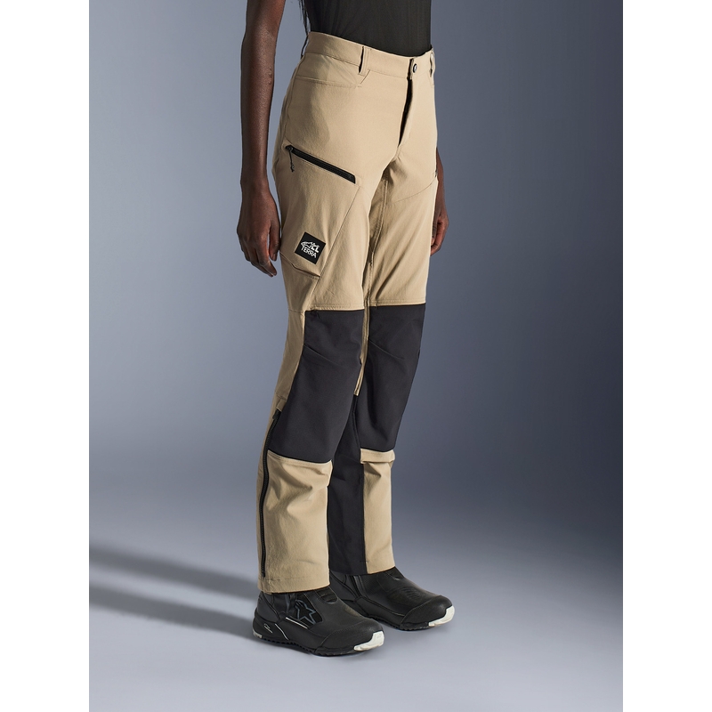 Alpinestars Stella Explore AST Damen-Motorradhose, hellbraun-schwarz