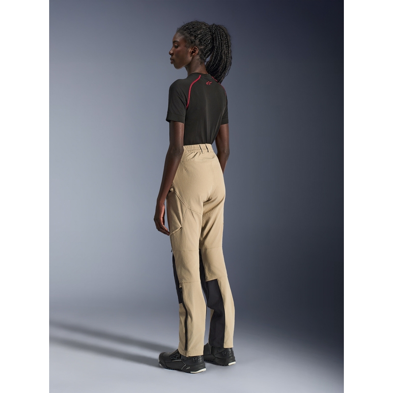 Alpinestars Stella Explore AST Damen-Motorradhose, hellbraun-schwarz