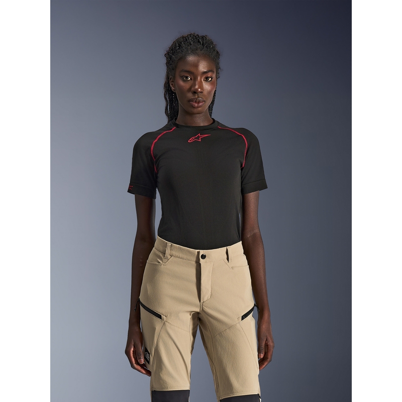 Alpinestars Stella Explore AST Damen-Motorradhose, hellbraun-schwarz