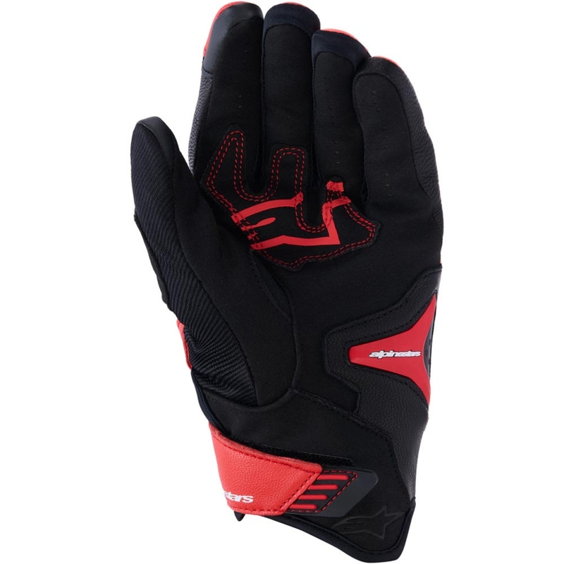 Alpinestars SP-R PRO Motorradhandschuhe rot-fluoreszierend rot-schwarz