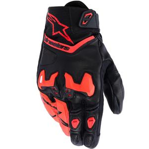 Alpinestars SP-R TECH Motorradhandschuhe schwarz-fluoreszierend rot