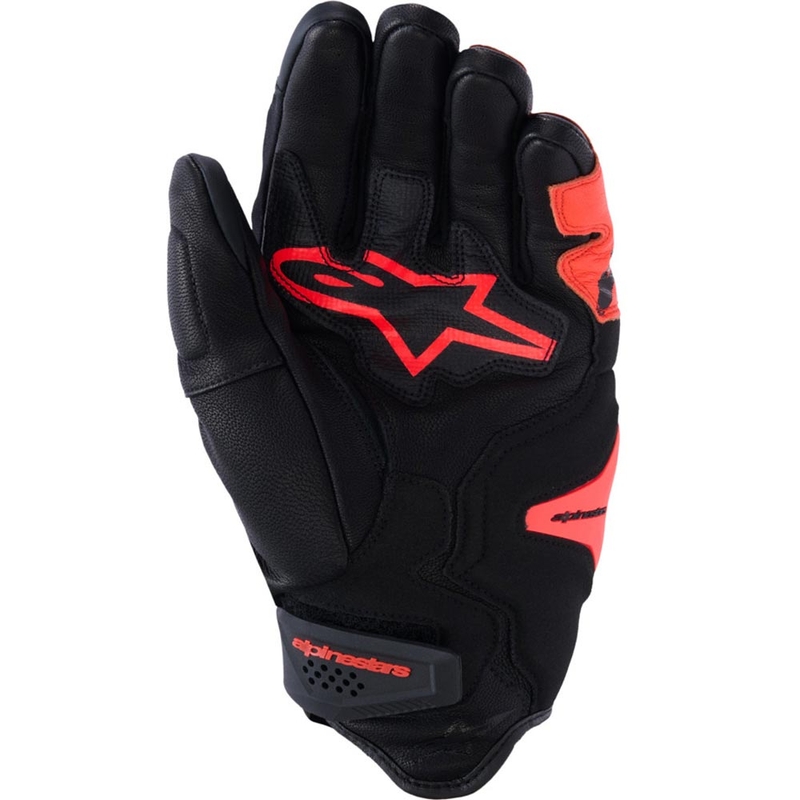 Alpinestars SP-R TECH Motorradhandschuhe schwarz-fluoreszierend rot