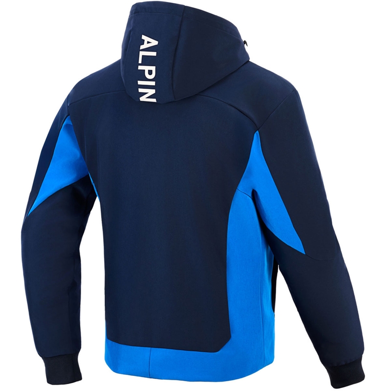 Alpinestars Radium Tech Hoodie Motorrad-Sweatshirt, dunkelblau-blau