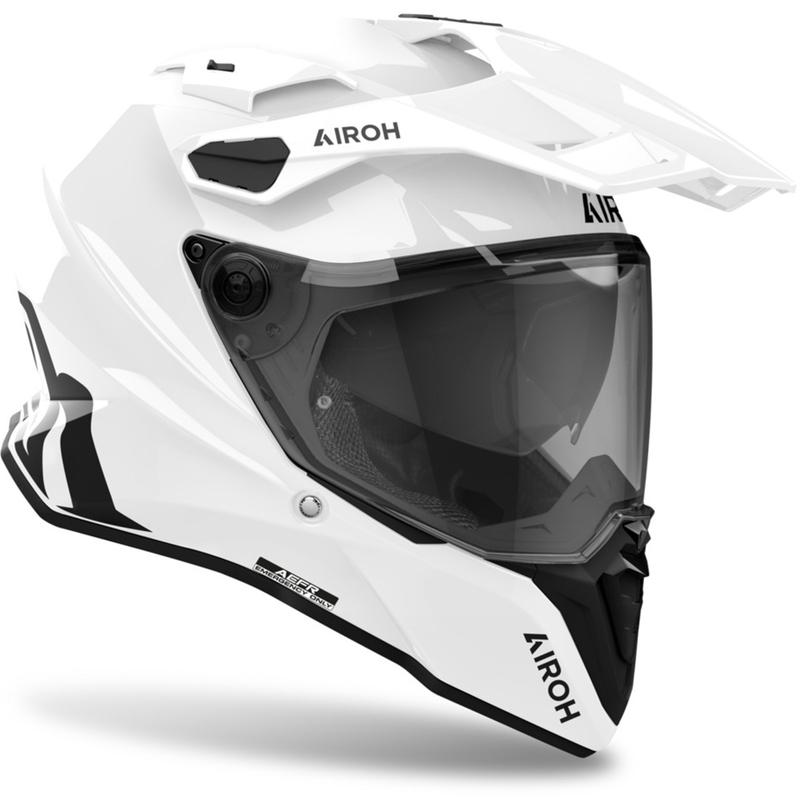 Enduro-Helm Airoh Commander 2, Farbe: glänzend weiß