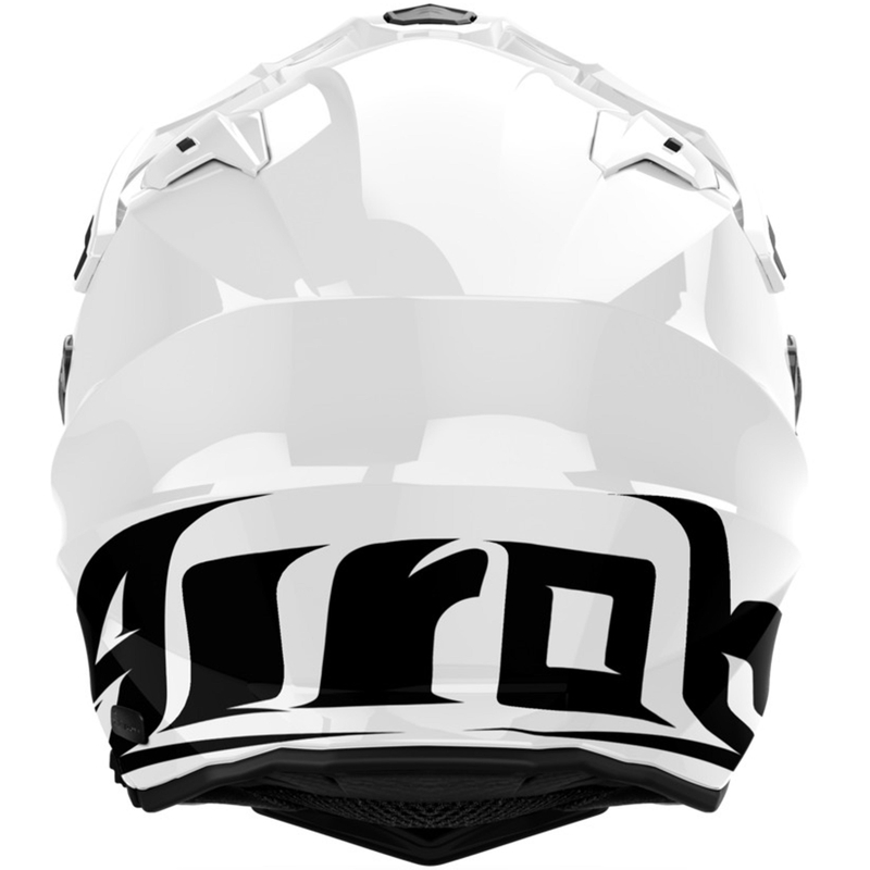 Enduro-Helm Airoh Commander 2, Farbe: glänzend weiß