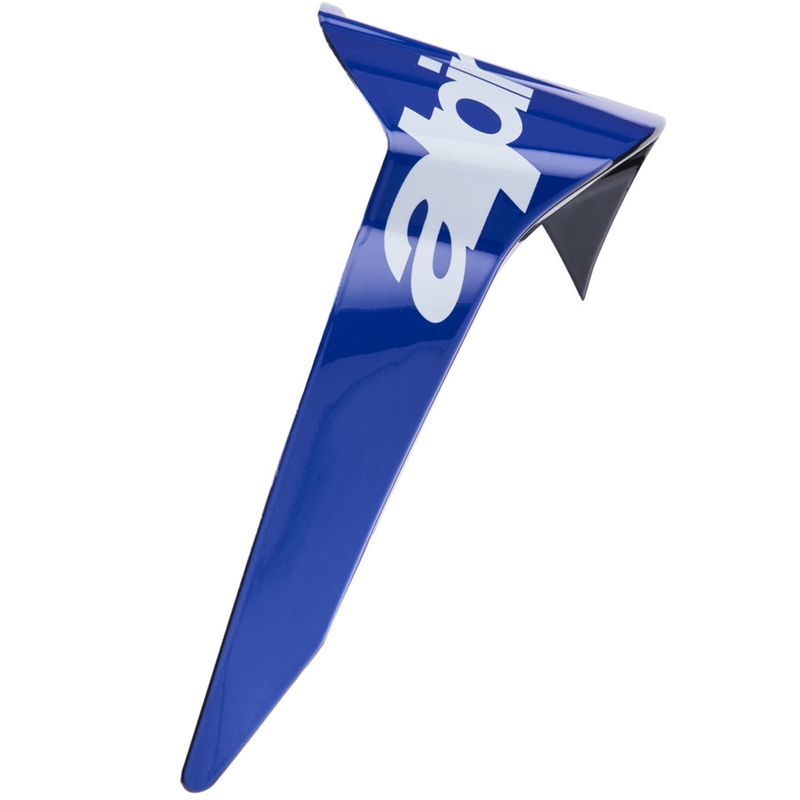 Aerodynamischer Spoiler für Motorradhelme Alpinestars Supertech R10 Arius Standardprofil blau-weiß-schwarz