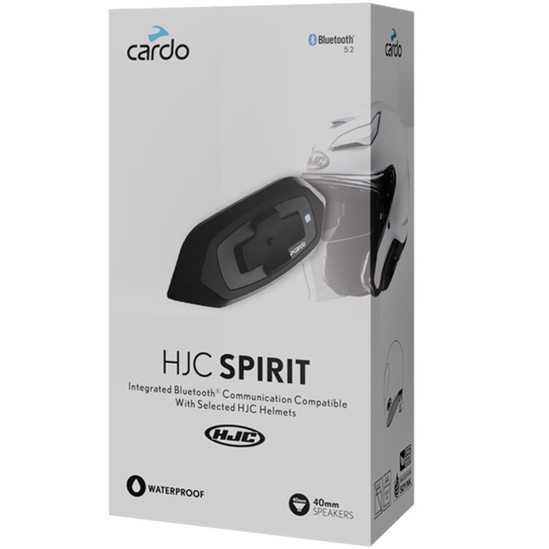 Cardo HJC Spirit Motorrad-Intercom schwarz