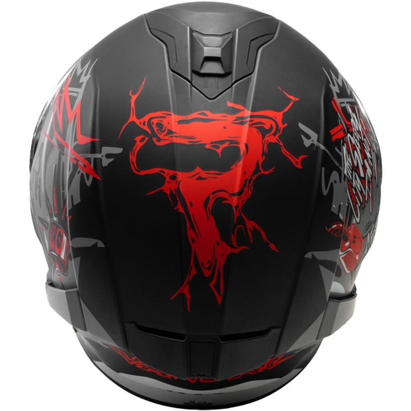 Airoh Spark 2 Cruze Integralhelm für Motorräder, matt schwarz-grau