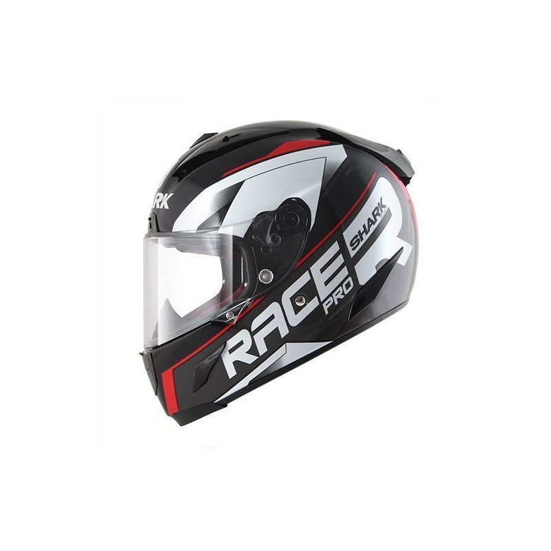 Integralhelm SHARK RACE R-PRO Sauer schwarz-grau-rot