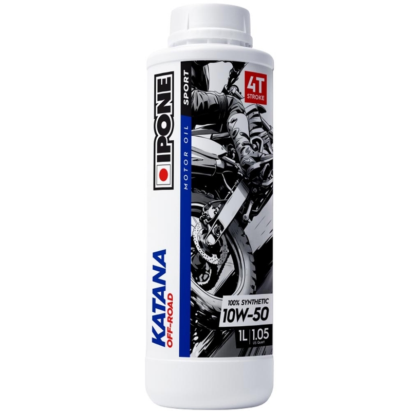 Synthetisches Motoröl IPONE Katana Off Road 4T 10W50 (MA2, Ester) 1 l