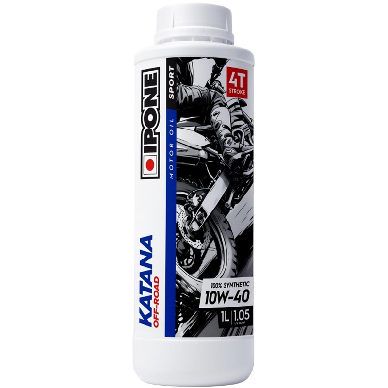 Synthetisches Motoröl IPONE Katana Off Road 4T 10W40 (Ester, MA2) 1 l