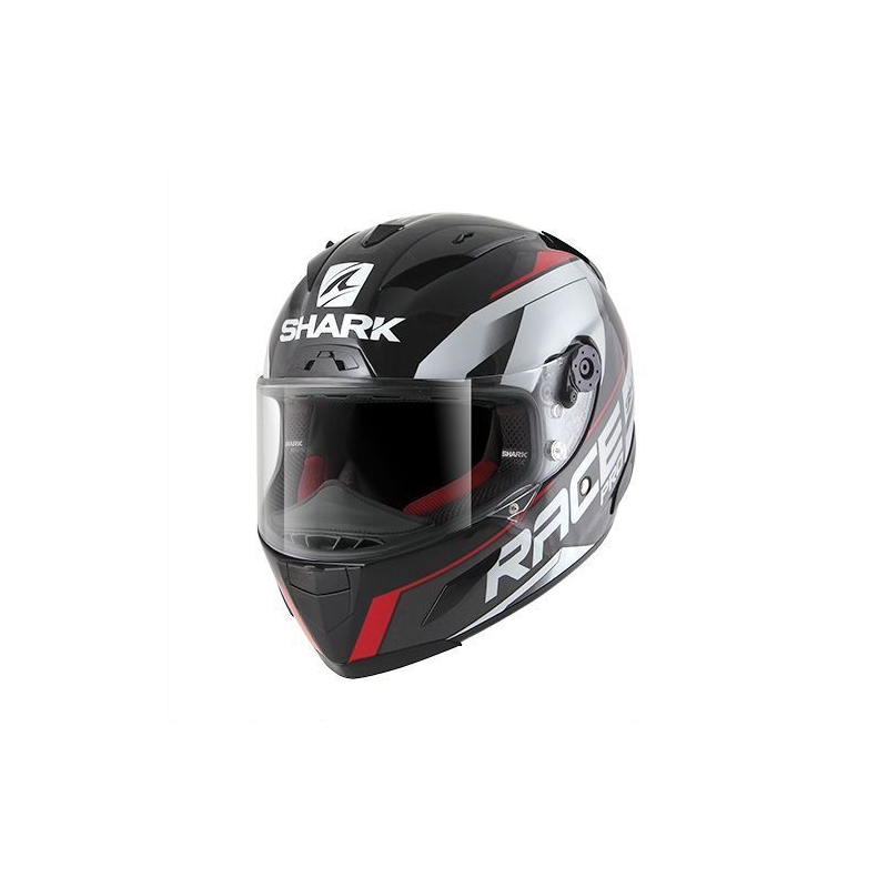 Integralhelm SHARK RACE R-PRO Sauer schwarz-grau-rot